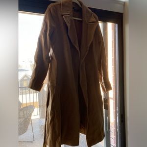 Lauren Ralph Lauren winter coat. Size 16, color golden brown. Never been worn!